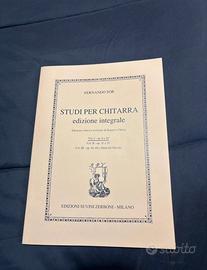 Studi Per Chitarra Edizione Integrale Fernando Sor