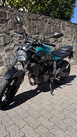 Moto mt-07 yamaha depotenziata