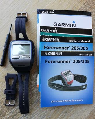 Orologio vintage Garmin Forerunner 205/305