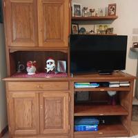 Dispensa soggiorno cucina fatto a mano