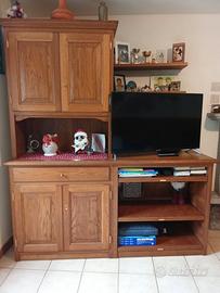 Dispensa soggiorno cucina fatto a mano