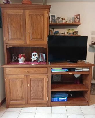 Dispensa soggiorno cucina fatto a mano