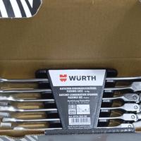 Serie Chiavi Combinate a Cricchetto 