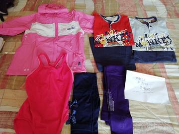 lotto 37 pz vestit estivi+ 1/2 stag  bimba 10 anni