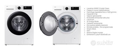 Lavatrice Samsung 8kg nuova imballata