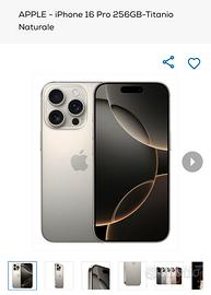 Iphone 16 pro 256 gb