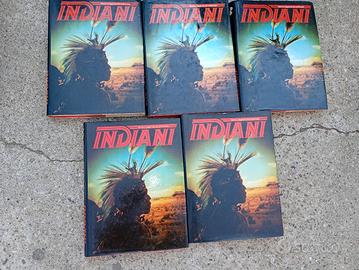 enciclopedia Indiani( pellerossa )  vintage 