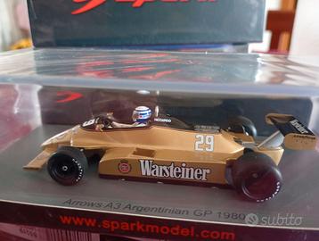 SPARK ARROWS A3 PATRESE WARSTEINER 1980 1/43