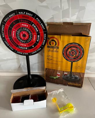 Gioco freccette con shots e penitenze