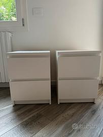 Coppia comodini Malm IKEA
