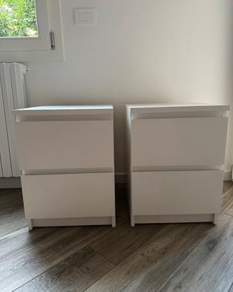 Coppia comodini Malm IKEA