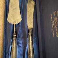 Taglia torta in argento 800