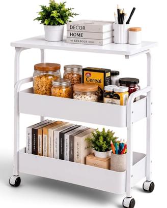 mobiletto bianco da cucina casa modello shabby 