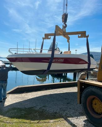 Barca open Marinello fisherman 16 con Yamaha 40/60