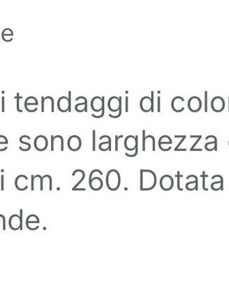 Tenda da sala