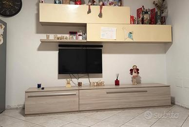 parete attrezzata moderna per soggiorno