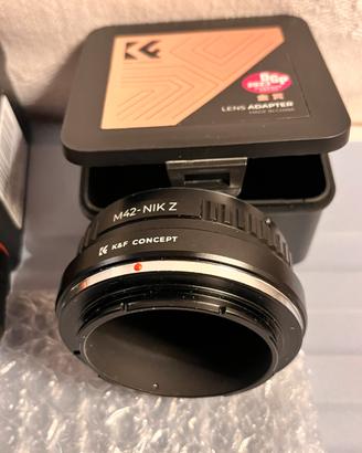 Anelli adattatori per obiettivi