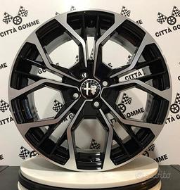 CERCHI IN LEGA ALFA ROMEO MITO 145 146 155 DA 17