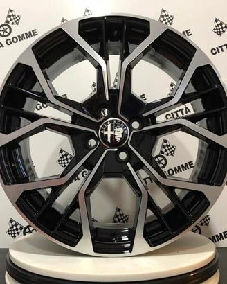 CERCHI IN LEGA ALFA ROMEO MITO 145 146 155 DA 17