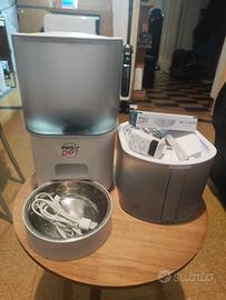 Dispenser crocchette automatico + fontanella