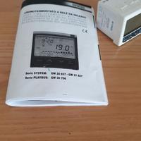 cronotermostato gewiss a relè da incasso