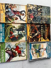 LIBRI AVVENTURA SALGARI DICKENS