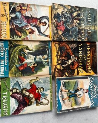 LIBRI AVVENTURA SALGARI DICKENS