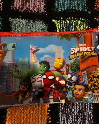 Astuccio Spiderman NUOVO con etichetta