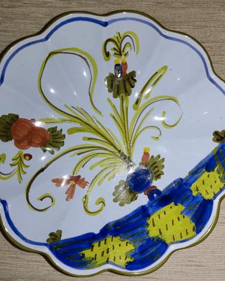 Piatto in ceramica Faenza.