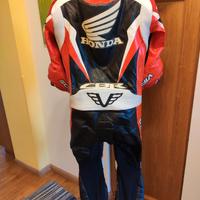 Tuta moto made in Italy nuova