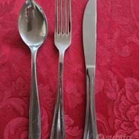 coltelli ,forchette , cucchiai acciaio inox 