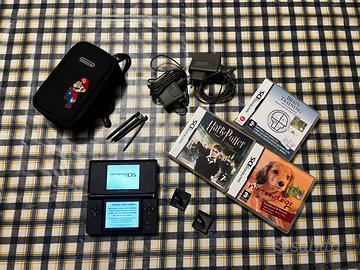 Nintendo DS Lite nero + giochi & accessori