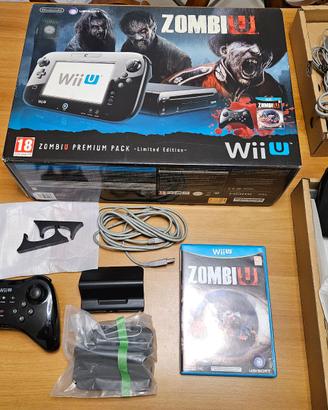 Wii U console con pro controller