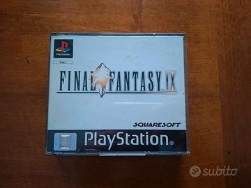 Final Fantasy IX 9 Black label Completo Libretto
