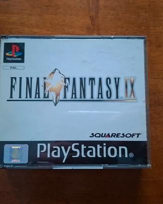 Final Fantasy IX 9 Black label Completo Libretto