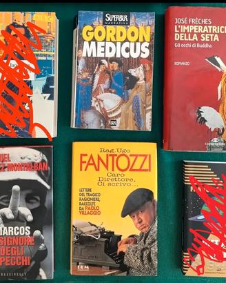 Lotto divisibile n. 4 libri vario genere