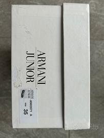 Scarpe nere Armani  Junior da bambina