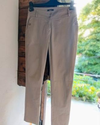 Pantaloni vita alta,  a sigaretta ,Talco