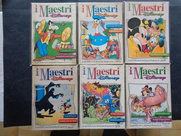 I MAESTRI DISNEY n. 2-3-4-5-6-7-n.6 pezzi [B4]