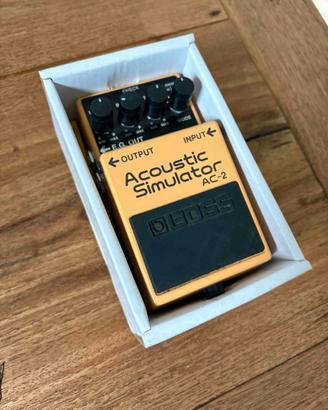 Pedale Boss Acoustic Simulator