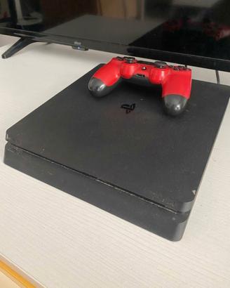 Ps4 Slim con controller e cavi