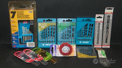 Punte accessori Trapano Tivoly Bosch muro legno