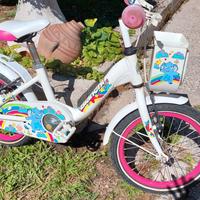 Bicicletta Bianchi con cestino