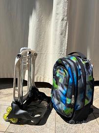 zaino 7 seven nuovo trolley smontabile