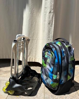 zaino 7 seven nuovo trolley smontabile