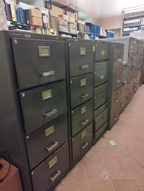 cassetiere industriali di archivio