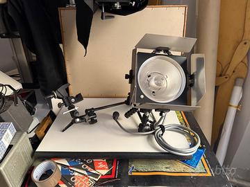 Proiettore per illuminazione fotografica