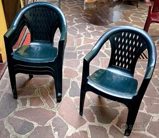    Set 4 Sedie Da Giardino