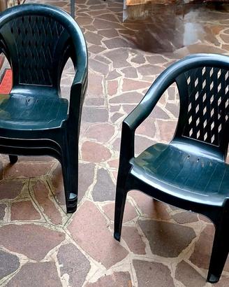    Set 4 Sedie Da Giardino