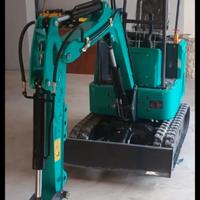 Miniescavatore cingolato diesel 9 quintali Euro 5